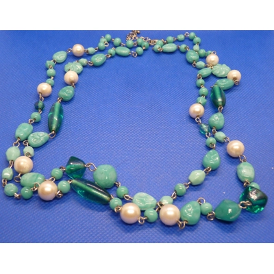 Double strand turtquoise necklace Double strand turtquoise necklace