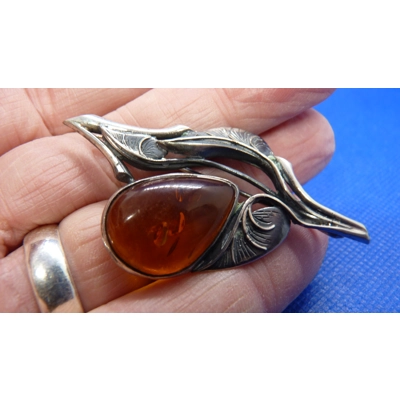 Amber brooch Amber brooch