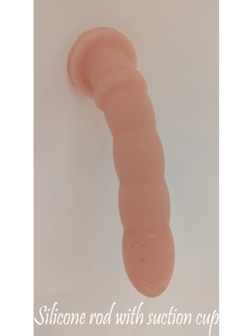 Silicone erection insertion rod