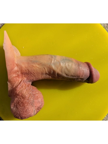 mature 6 3/4 STP FTM packer prosthetic penis trans