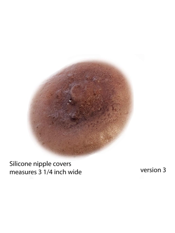 Silicone nipples set trans prosthetic breast masectomy covers version 3