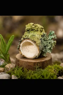 spider/reptile hide Wooden Log with magnets Jumping Spider 10 MM  Enclosure