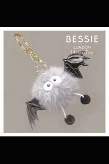 Halloween bat Plush bag charm