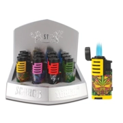 SCORCH TRIPLE TORCH W/ CIG. PUNCH