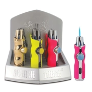 SCORCH WAVY TORCH W/ CIGAR PUNCH K-05