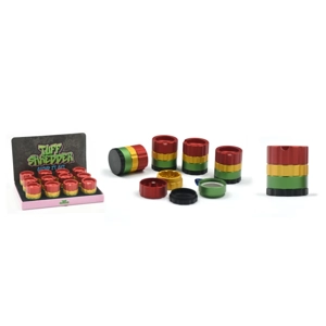 RASTA GRINDER 4PIECE 60MM (6CT/120CT)