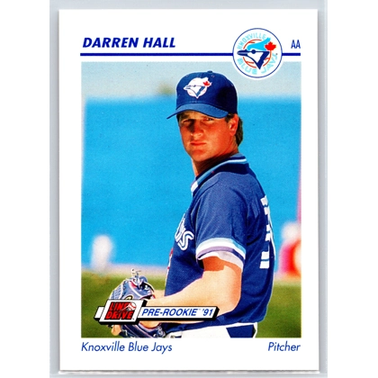 1991 Line Drive AA #358 Darren Hall