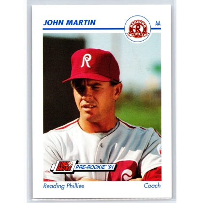 1991 Line Drive AA #509 John Martin