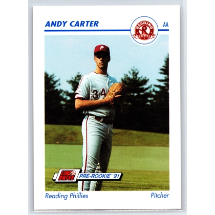 1991 Line Drive AA #506 Andy Carter