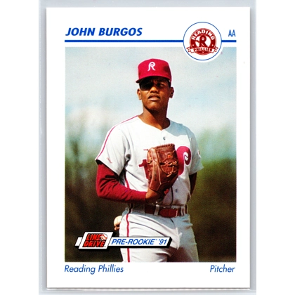 1991 Line Drive AA #505 John Burgos