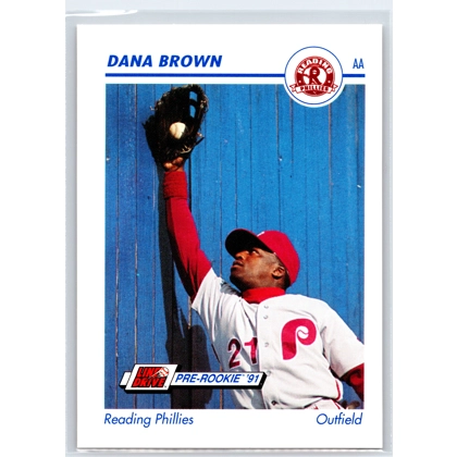 1991 Line Drive AA #504 Dana Brown