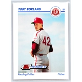 1991 Line Drive AA #502 Toby Borland