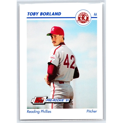 1991 Line Drive AA #502 Toby Borland