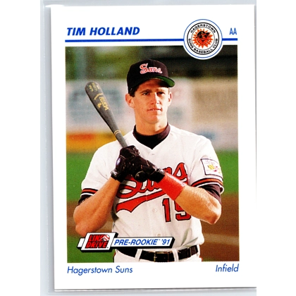 1991 Line Drive AA #232 Tim Holland