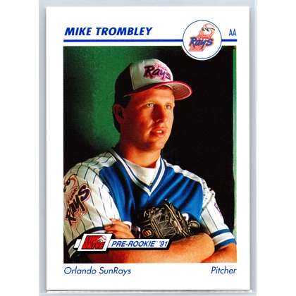 1991 Line Drive AA #495 Mike Trombley