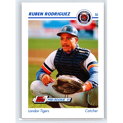 1991 Line Drive AA #396 Ruben Rodriguez