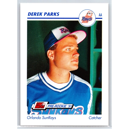 1991 Line Drive AA #492 Derek Parks