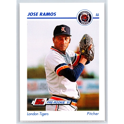 1991 Line Drive AA #394 Jose Ramos
