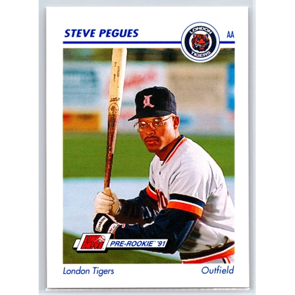 1991 Line Drive AA #393 Steve Pegues