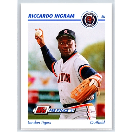 1991 Line Drive AA #388 Riccardo Ingram