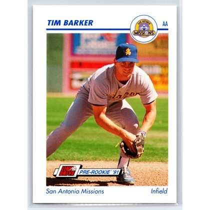 1991 Line Drive AA #529 Tim Barker
