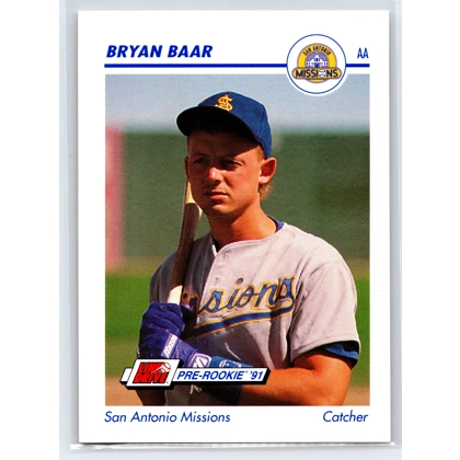 1991 Line Drive AA #528 Bryan Baar