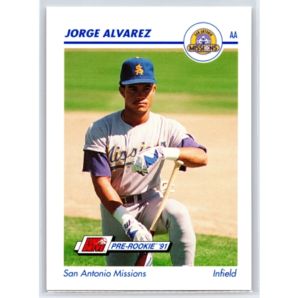 1991 Line Drive AA #527 Jorge Alvarez