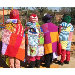 Wrap Sixteen Children in Blankets