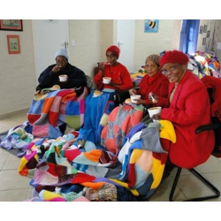 Wrap Four Children in Blankets