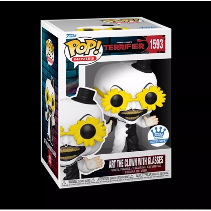 Art the clown with glasses funko pop