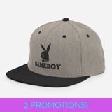 Playboy Pika Snap Back Flat Bill