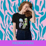 Rick and Morty Bob Ross tee shirt