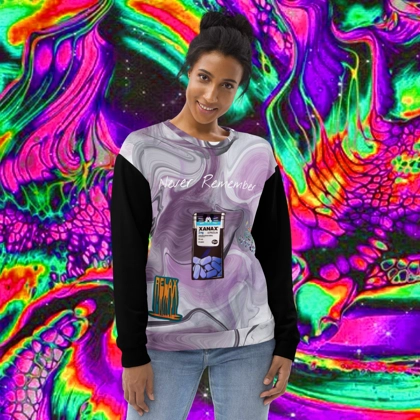 "Never Remember" Unisex Recycled Crew Neck Sweater