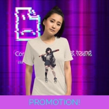 unisex tri blend Anime Bad Girl Shirt