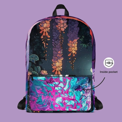 "A wizards workshop" Medium smuggler's backpack