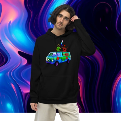 Unisex Scooby "Doobie doo"  kangaroo pocket hoodie