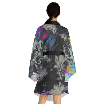 Itshisuteri co trippy chromatic Kimono