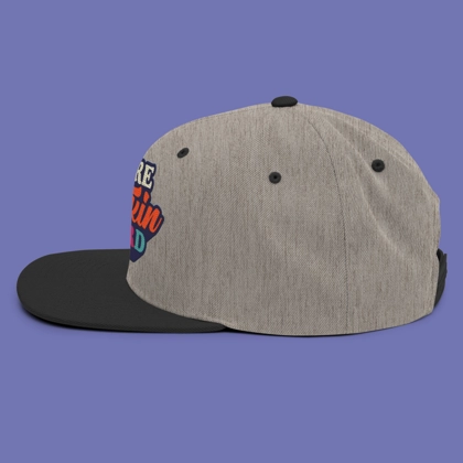 "You're Friggin Weird" Flatbill Snapback Hat