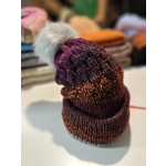 Rusty Bubble Beanie with pompom