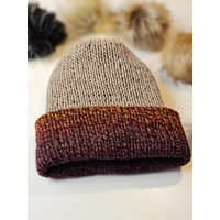 Simple Beanie - rusty / gray / glitter - ✨ On A Budget ✨
