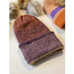 Simple Beanie - Orange, Purple, Cream, Sparkles