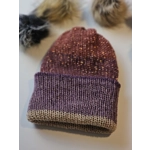 Simple Beanie - Orange, Purple, Cream, Sparkles
