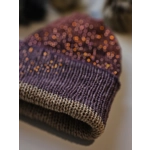 Simple Beanie - Orange, Purple, Cream, Sparkles