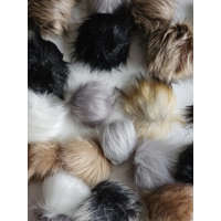 Simple Beanie - Orange, Purple, Cream, Sparkles