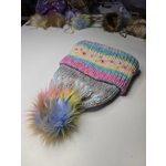 Pompom Beanie - Lightweight - Double Layer