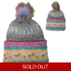Pompom Beanie - Lightweight - Double Layer