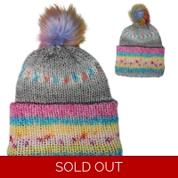 Pompom Beanie - Lightweight - Double Layer