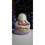 Pompom Beanie Double Layer Lightweight