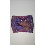Twisted Headband Purple Pink