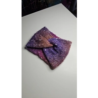 Twisted Headband Purple Pink